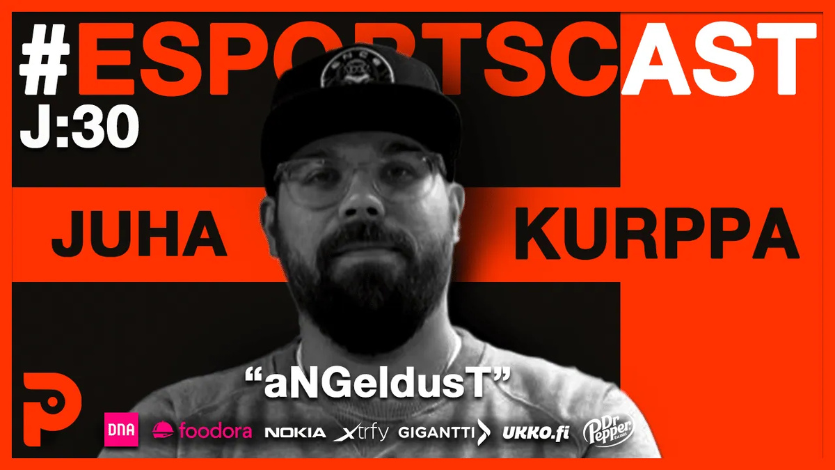 Kansikuva artikkelille: Juha “aNGeldusT” Kurppa Pelaajatcomin podcast-vieraana