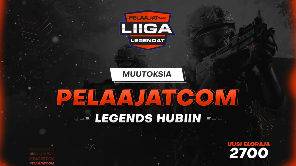 Kansikuva artikkelille: Muutoksia Pelaajatcom Liigan Legendoihin! Uusi eloraja ja ilmainen kuukausi!