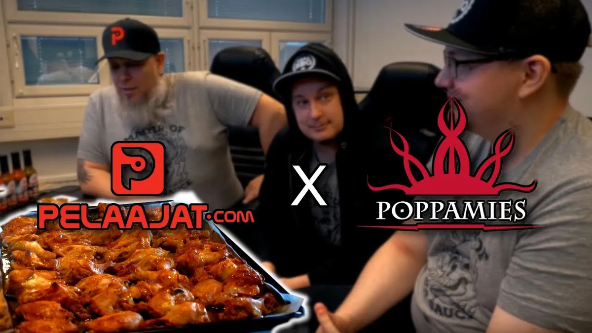 Kansikuva artikkelille: Poltetta Pelaajat.comilla –  Poppamieshaaste