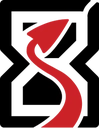 Kotijoukkueen logo: 8Sins