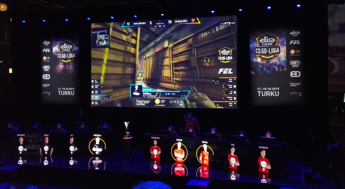 Kansikuva artikkelille: SJ Gaming ja Helsinki REDS kohtaavat illan Elisa Viihde CS:GO-liigan finaalissa