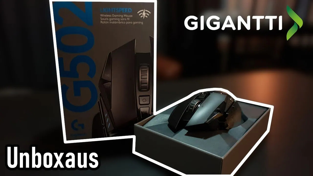 Kansikuva artikkelille: Unboxataan Logitech G502 hiiri!