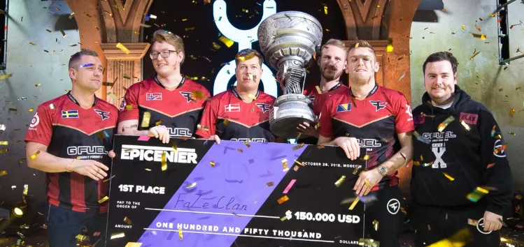 Kansikuva artikkelille: FaZe Clan Epicenter 2018 -voittajaksi