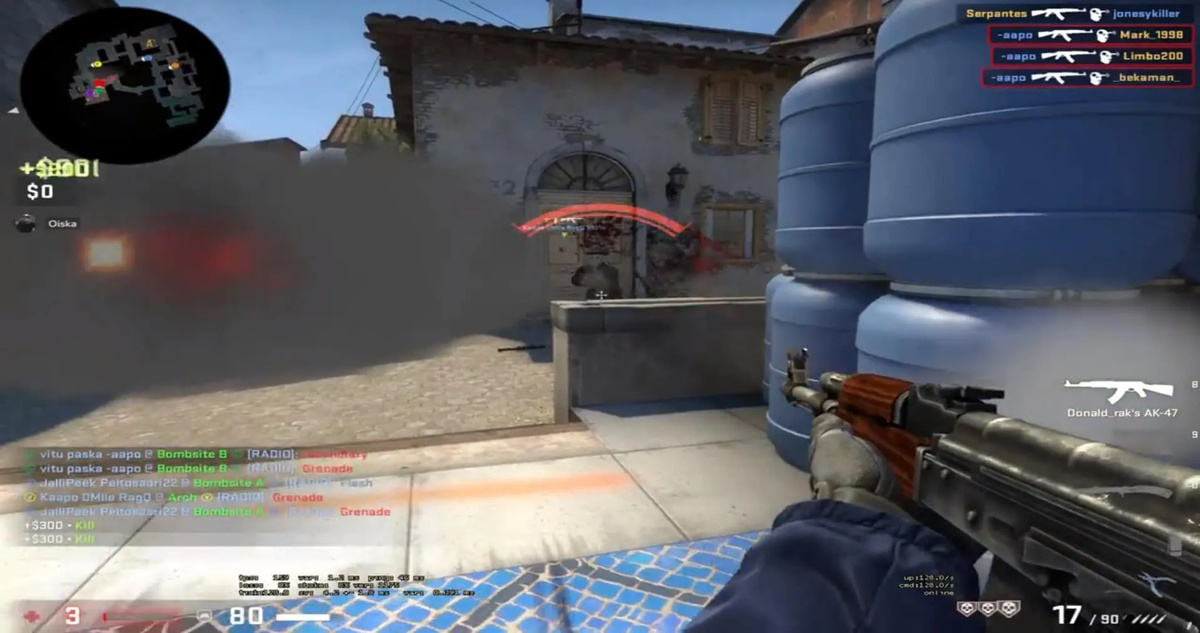 Kansikuva artikkelille: Suomalaispelaajalta hieno 1v5 puolustus – Katso CS:GO-video