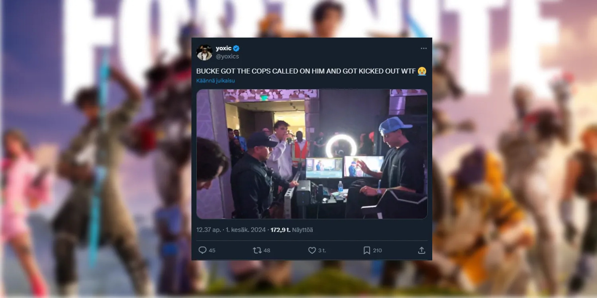 Kansikuva artikkelille: Fortnite-pelaaja potkittiin ulos pelitapahtumasta – Kalliin auton koskettelu oli liikaa