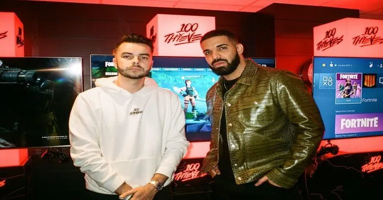 Kansikuva artikkelille: Drake ja Scooter Braun 100 Thievesin osaomistajiksi