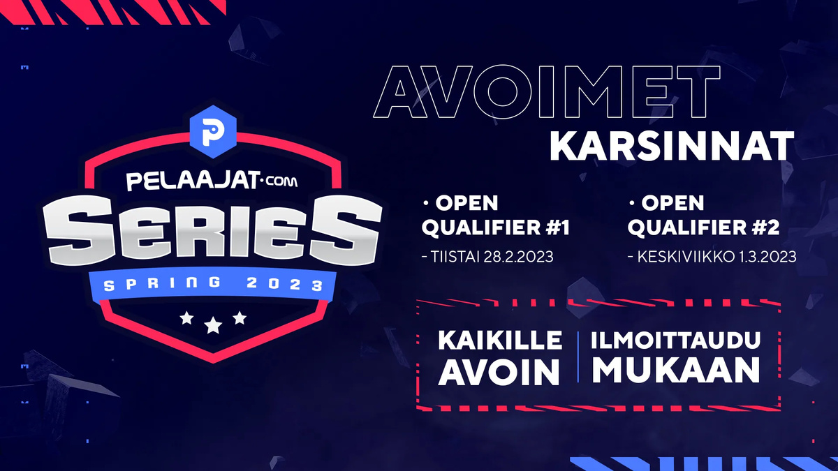 Kansikuva artikkelille: Vielä ehdit mukaan! Ilmoittaudu kaikille avoimeen Pelaajatcom Seriesiin ja nouse CS:GO:n huipulle