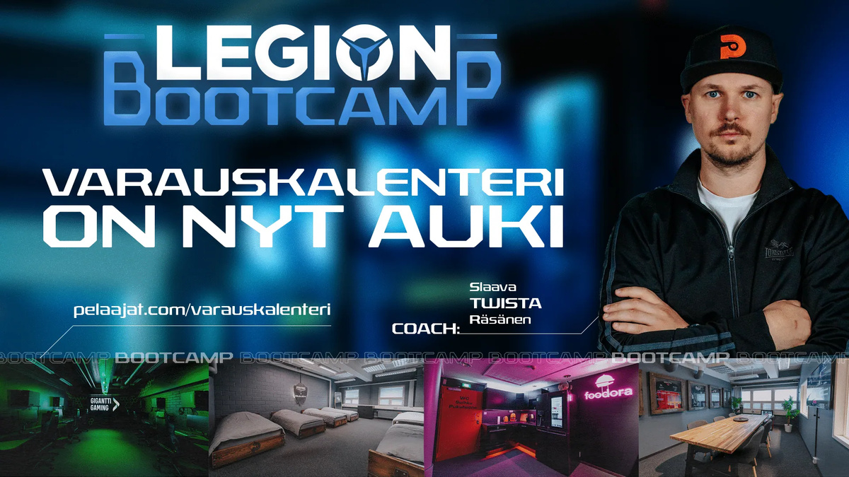 Kansikuva artikkelille: Varauskalenteri on nyt auki! – Varaa unelmiesi Bootcamp Pelaajatcomin Studiolla