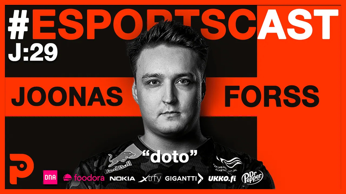 Kansikuva artikkelille: Joonas “Doto” Forss Pelaajatcomin podcast-vieraana
