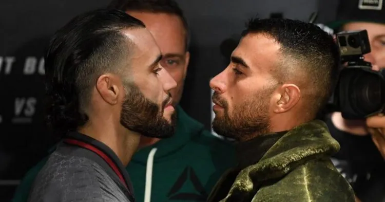 Kansikuva artikkelille: Shane Burgos – Makwan Amirkhani: Saako suomalainen keskeytettyä ottelun