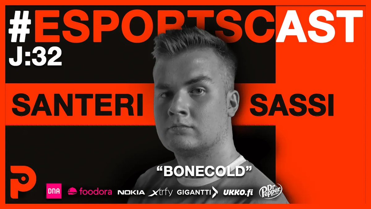 Kansikuva artikkelille: Santeri “BONECOLD” Sassi Pelaajatcomin podcast-vieraana