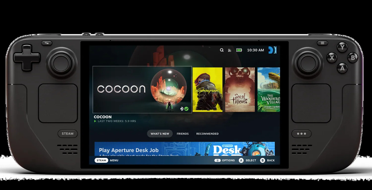 Kansikuva artikkelille: Steam Deck ei pysy pelien perässä – julkaiseeko Valve tehokkaamman version vai oliko tämä tässä?