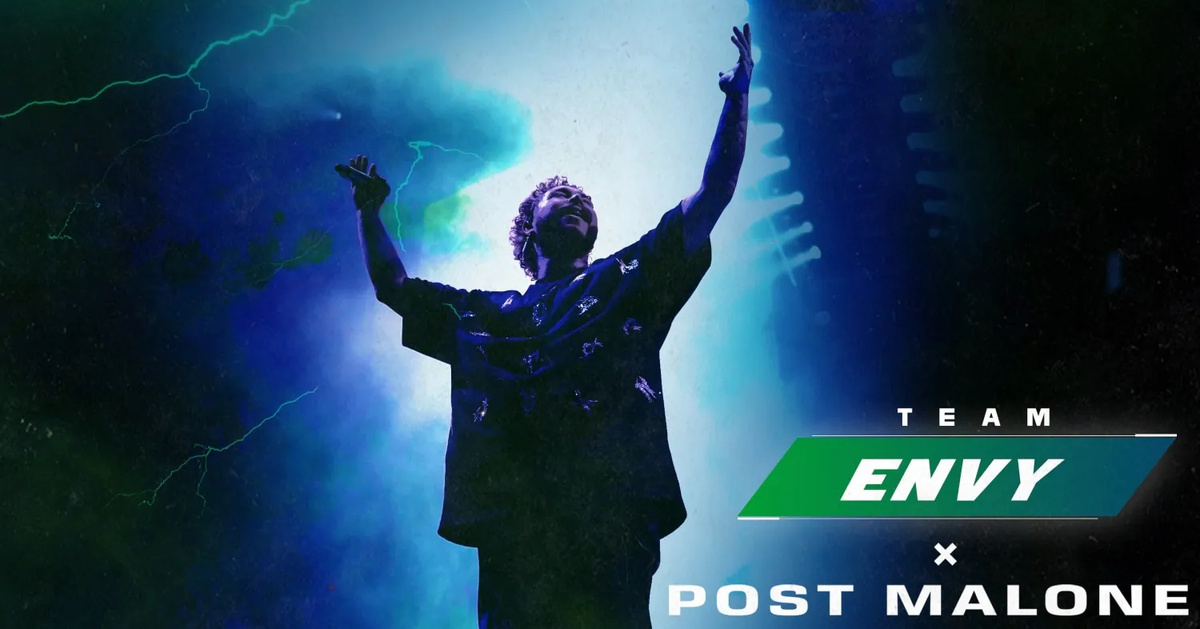 Kansikuva artikkelille: Yllätyspäätös – Rap-tähti Post Malone osaomistajaksi e-urheiluorganisaatioon