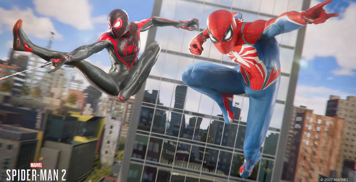Kansikuva artikkelille: Marvelin huippumenestynyt supersankariseikkailu Spider-Man 2 saapuu PC:lle alkuvuodesta 2025