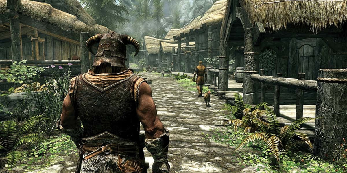 Kansikuva artikkelille: Skyrimin pääsuunnittelijakin hämmentynyt pelin kuolemattomuudesta – "Avoin maailma on nykyään klisee"