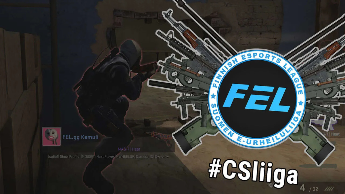 Kansikuva artikkelille: FELin kuudennen Counter Strike kauden finalistit selviävät tänään.