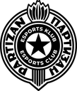 Kotijoukkueen logo: Partizan