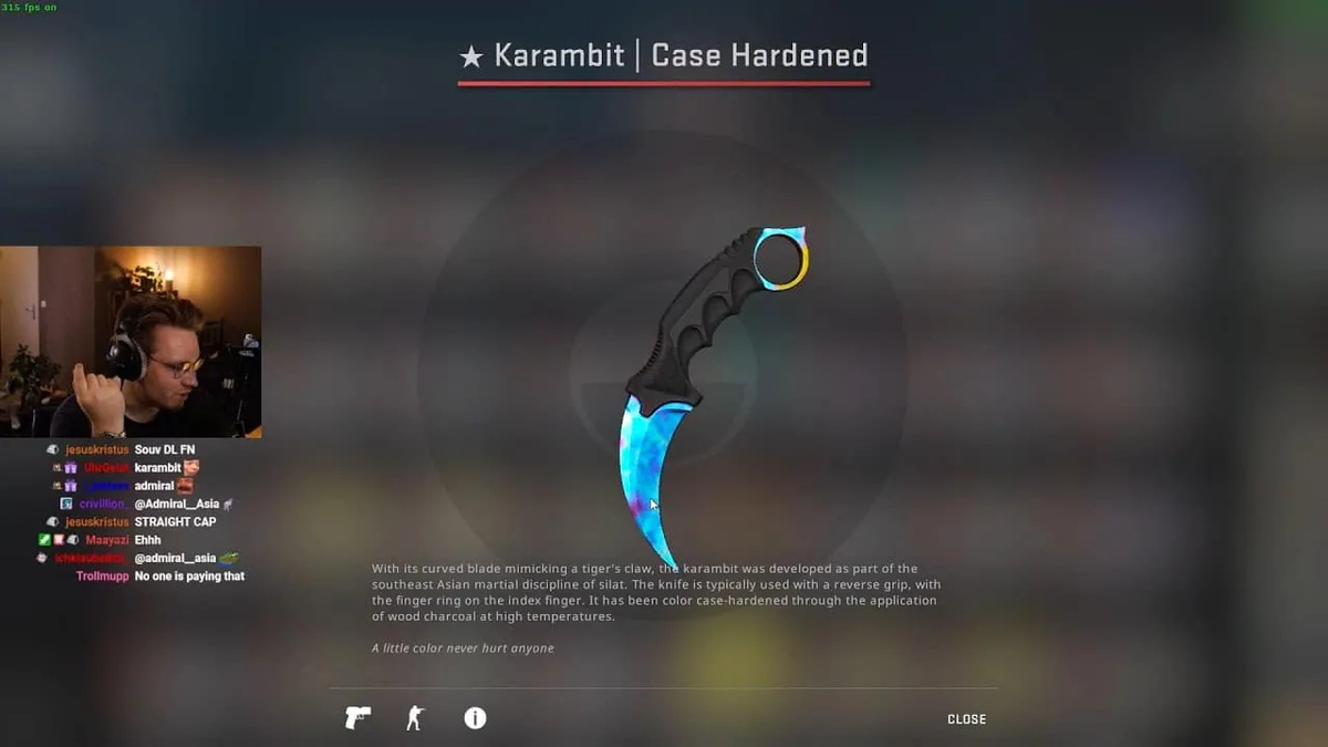 Kansikuva artikkelille: Mitä?! Tämä CS:GO-puukko maksaa yli 1,2 miljoonaa euroa
