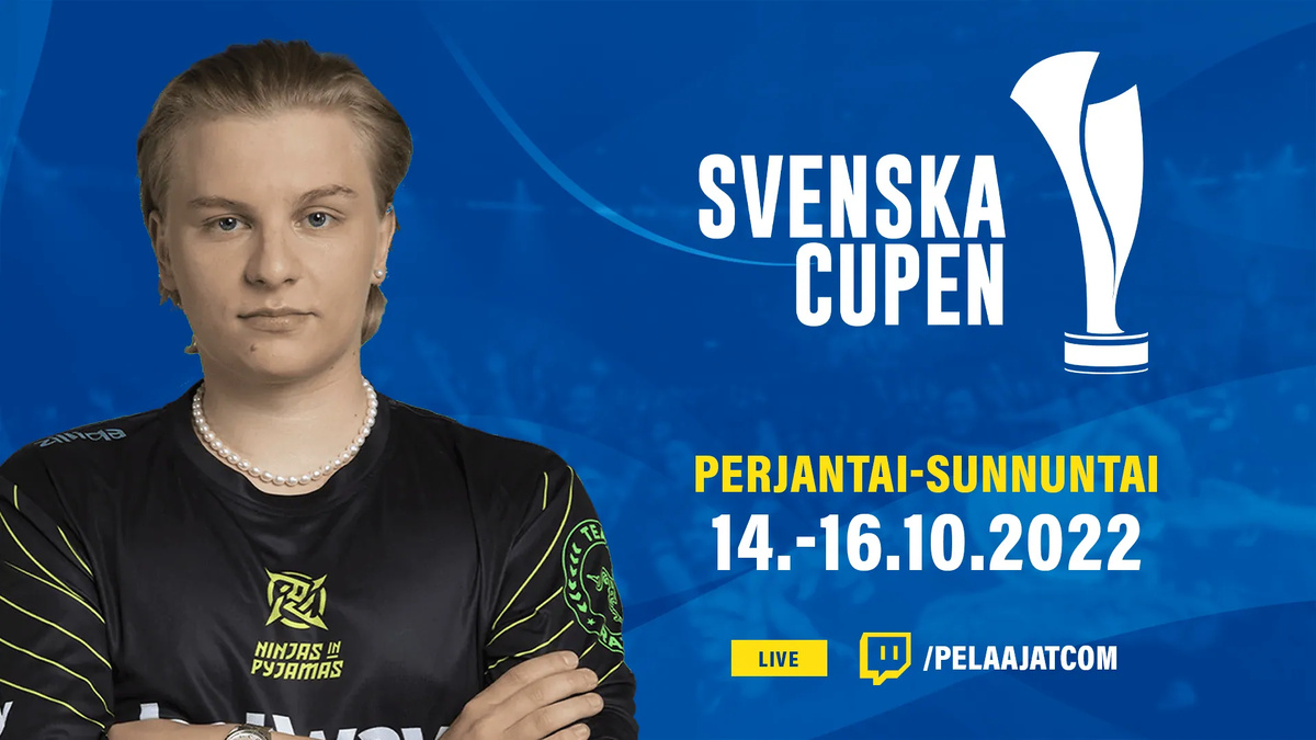 Kansikuva artikkelille: Aleksi “Aleksib” Virolainen ja NIP pelaavat Ruotsin cupissa – Pelaajatcom näyttää turnauksen suorana