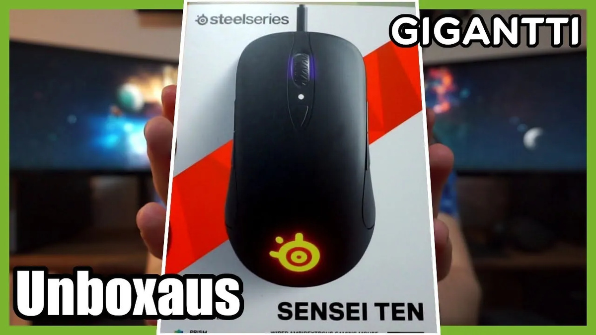 Kansikuva artikkelille: Unboxataan SteelSeries Sensei Ten pelihiiri