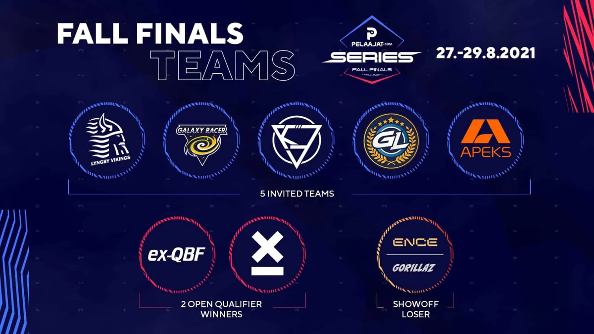 Kansikuva artikkelille: Pelaajatcom Series Fall Finals invited teams revealed