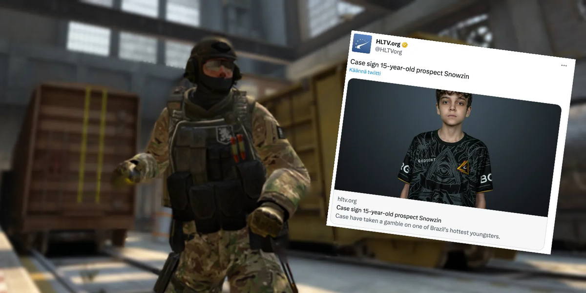 Kansikuva artikkelille: CS:GO-joukkue teki sopimuksen yläkouluikäisen kanssa
