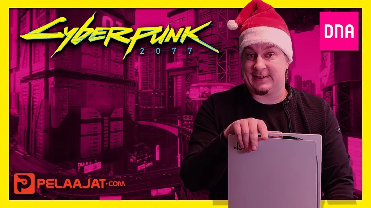 Kansikuva artikkelille: Pelaajatcom DNA juolukalenteriluukku – PS5 & Cyberpunk