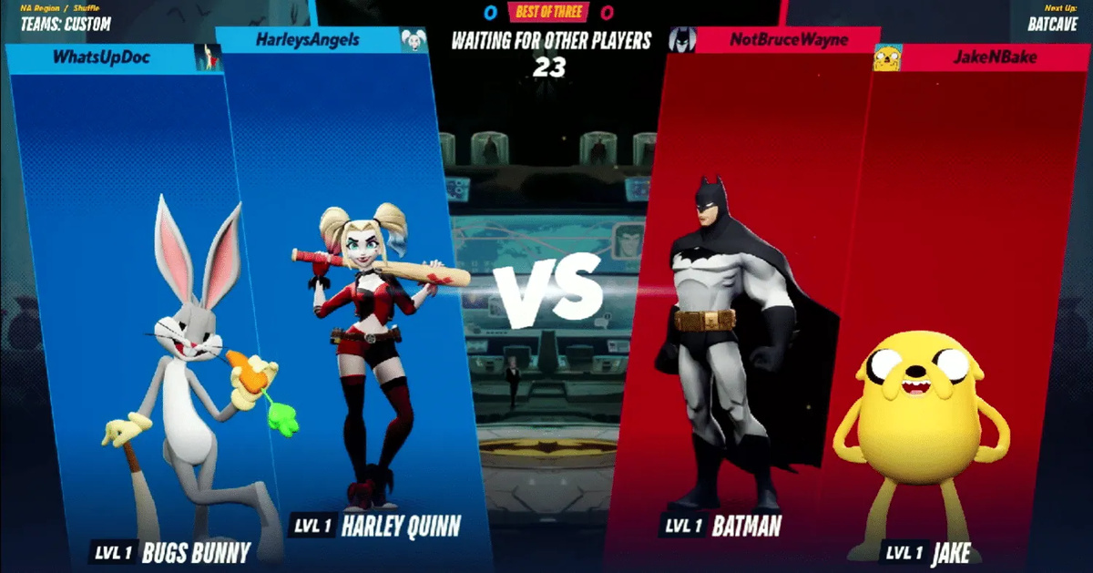 Kansikuva artikkelille: Warner Bros julkisti Smash Bros. -henkisen taistelupelinsä – Mukana Teräsmies, Arya Stark, Väiski Vemmelsääri…