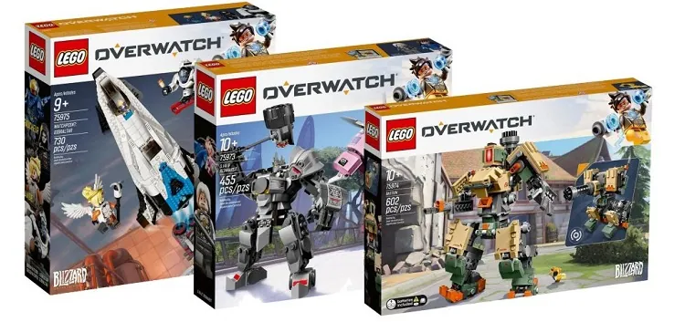 Kansikuva artikkelille: Overwatch-teemaiset Lego-pakkaukset vuotaneet nettiin